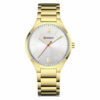 Curren 8280 Golden Stainless Steel White Dial Men's gift Watch