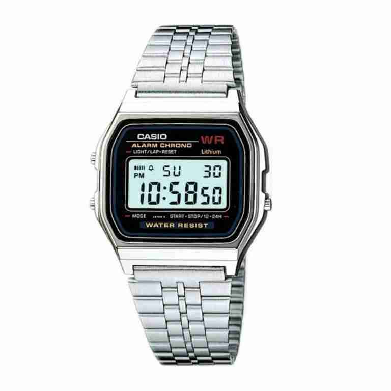 casio a159w black