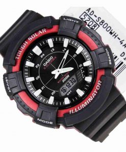 Casio AD-S800WH-4AV Solar Powered Wrist Watch - Image 3