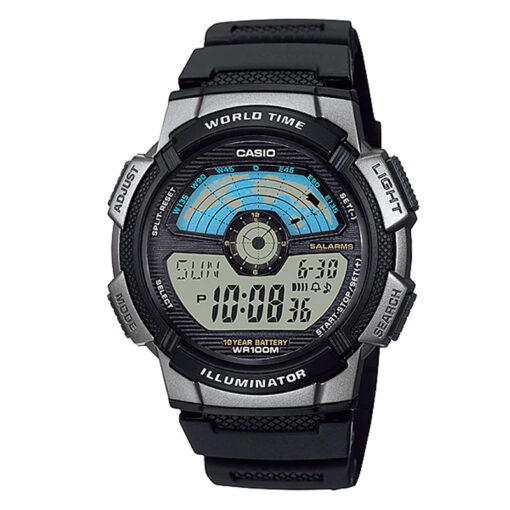 AE-1100W-1AV casio Resin Band youth series Stylish Digital Wrist Watch