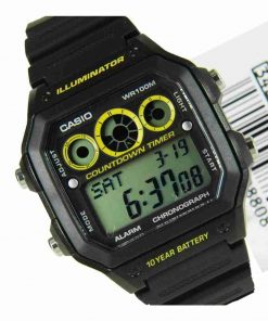 Casio AE-1300WH-1A – Multi-Timer Sports Digital Watch - Image 3