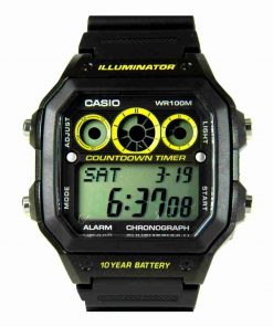 Casio AE-1300WH-1A – Multi-Timer Sports Digital Watch - Image 4