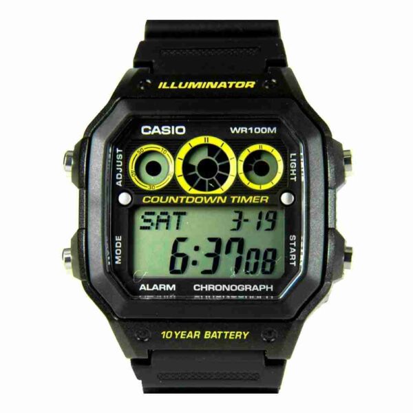 Casio AE-1300WH-1A – Multi-Timer Sports Digital Watch - Image 4