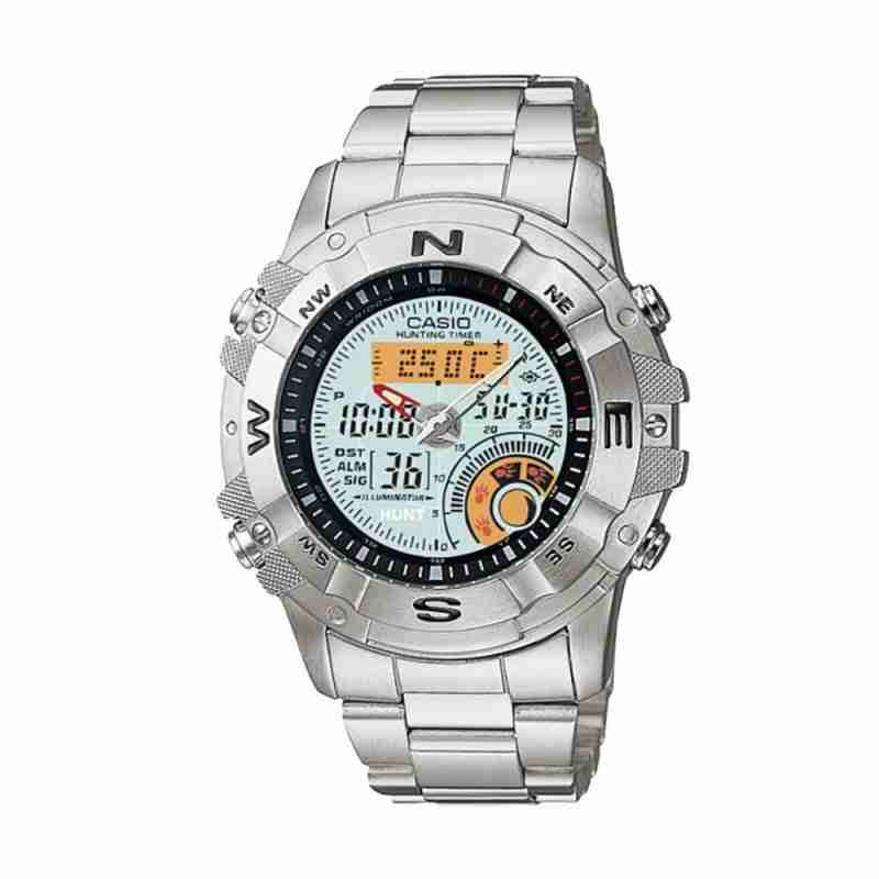 Casio AW-80-1AVDF Black Resin Band Analog Digital Youth Wrist Watch