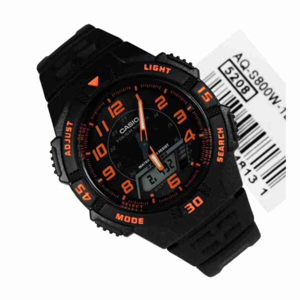 Casio AQ-S800W-1B2V Solar Powered Wrist Watch - Image 3