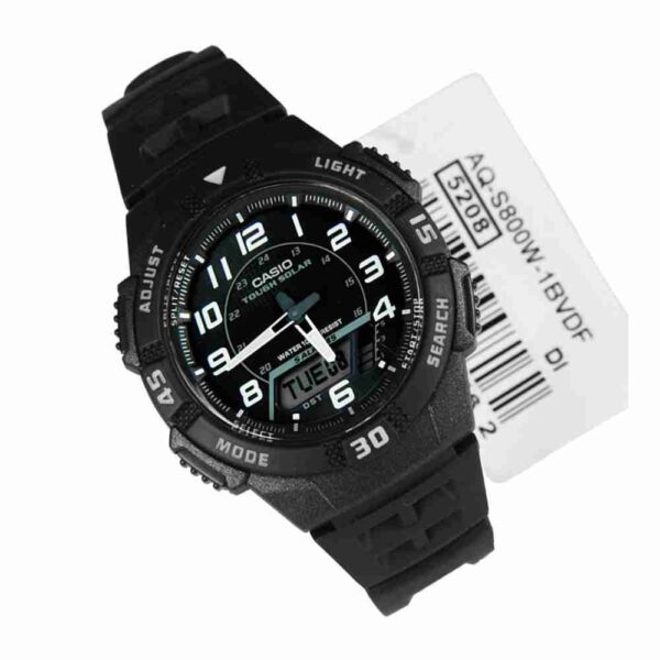 Casio AQ-S800W-1BV Solar Powered Wrist Watch - Image 2