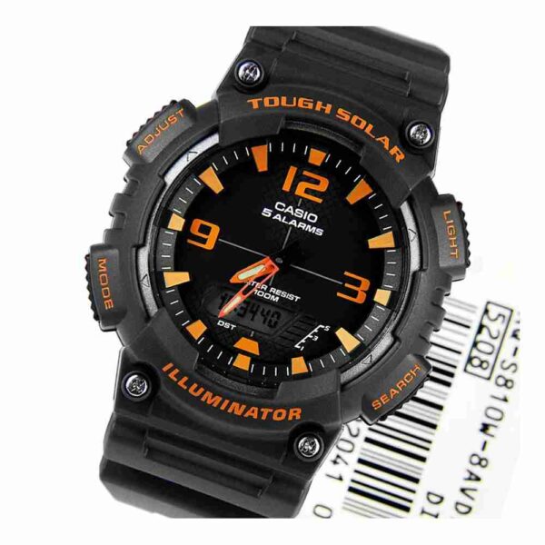 Casio Tough Solar AQ-S810W-8AV Wrist Watch - Image 3