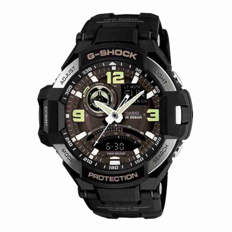 g shock ga 1000 adjust time