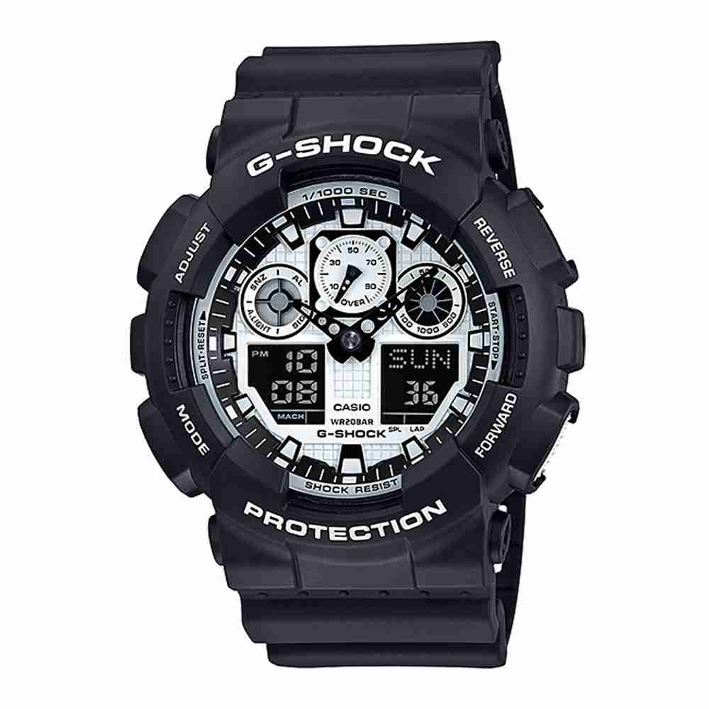 Casio GA-100BW-1A G-Shock Series Men's Watch - WatchCentre.PK