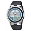 aw-82-7a Resin Band Digital Analog Stylish Wrist Watch