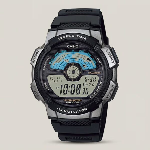 AE-1100W-1AV casio Resin Band youth series Stylish Digital Wrist Watch
