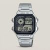 Ae-1200WHD-1AV casio Stainless Steel Youth Digital Series Wrist Watch
