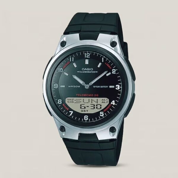 aw-80-1a casio analog digital combination youth series world time wrist watch
