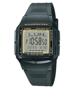 db-36-9a casio data bank multi function alarm wrist watch