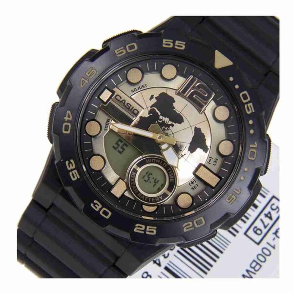 Casio AEQ-100BW-9AVDF Wrist Watch For Men & Youth - Image 2
