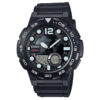 AEQ-100w-1a Resin band with Resin glass Black Color Analog digital Men's Wrist Watch