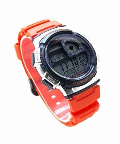 Casio AE-1000W-4B – Sporty Orange Digital Watch - Image 6