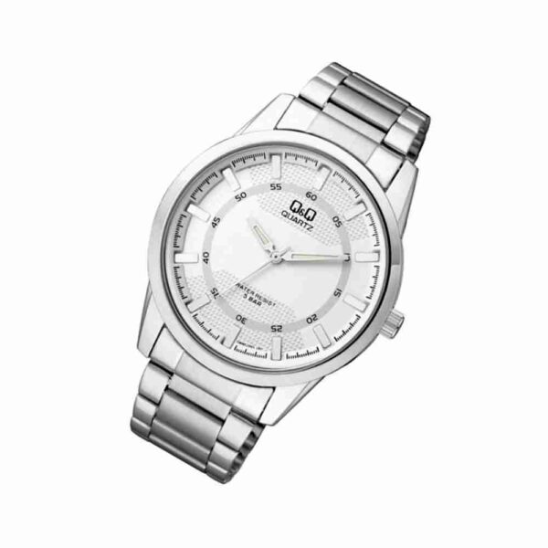Q&Q Q890J201 Classic Analog Stainless Steel Wrist Watch - Image 2