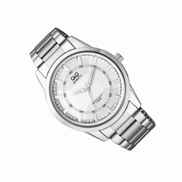 Q&Q Q890J201 Classic Analog Stainless Steel Wrist Watch - Image 3