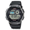 AE-100W-1BV casio Resin Band multi time digital wrist Watch