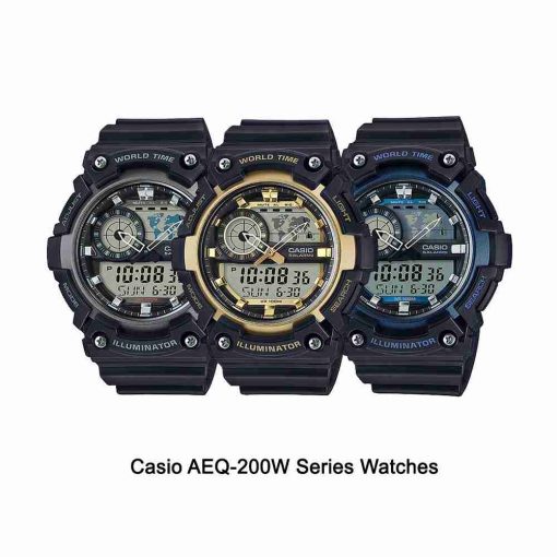 Casio-AEQ-200W-Series-Watches