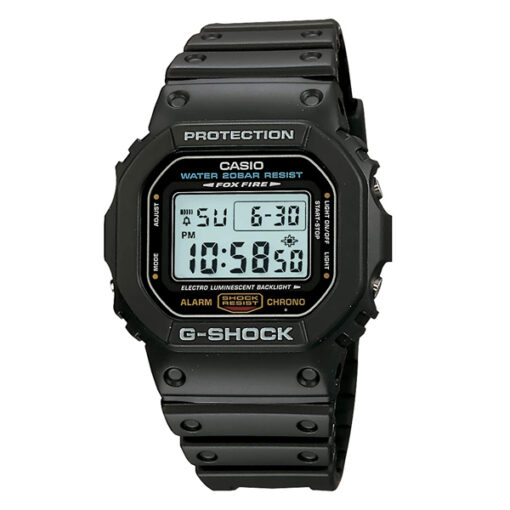 Casio G-Shock DW-5600E-1V black resin band digital sports wrist watch
