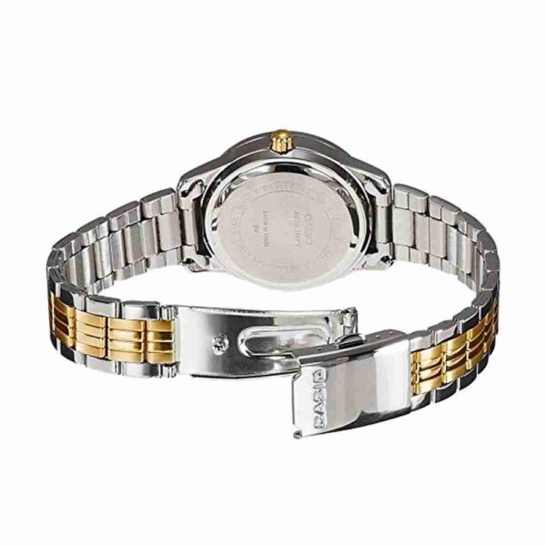 Casio LTP-1358SG-7AV Women's Golden Dial Stainless Steel Watch - Image 3