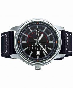 Shop for Casio Standard MTP-E128L-1AV Genuine Leather Band Wrist Watch - Image 2