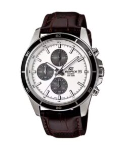 Casio Edifice EFR-526L-7AV White Chronograph Dial Men's Watch