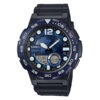 casio-AEQ-100W-2AVDF black resin band blue analog digital dial mens wrist watch