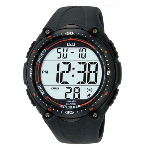 Q&Q M010J001 youth digital sporty look with big digits display digital wrist watch