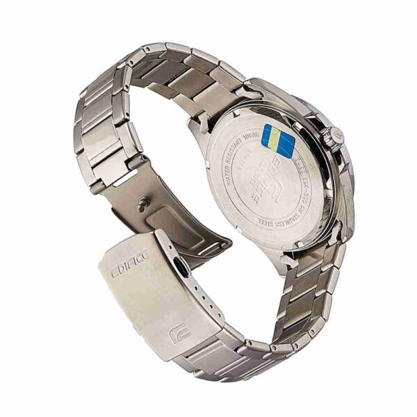 Shop for Casio Edifice ESK-300D-7AV Silver Dial Analog Wrist Watch - Image 6