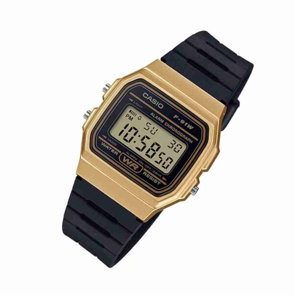 Casio F-91WM-9A Vintage Series Youth Digital Wrist Watch - Image 3