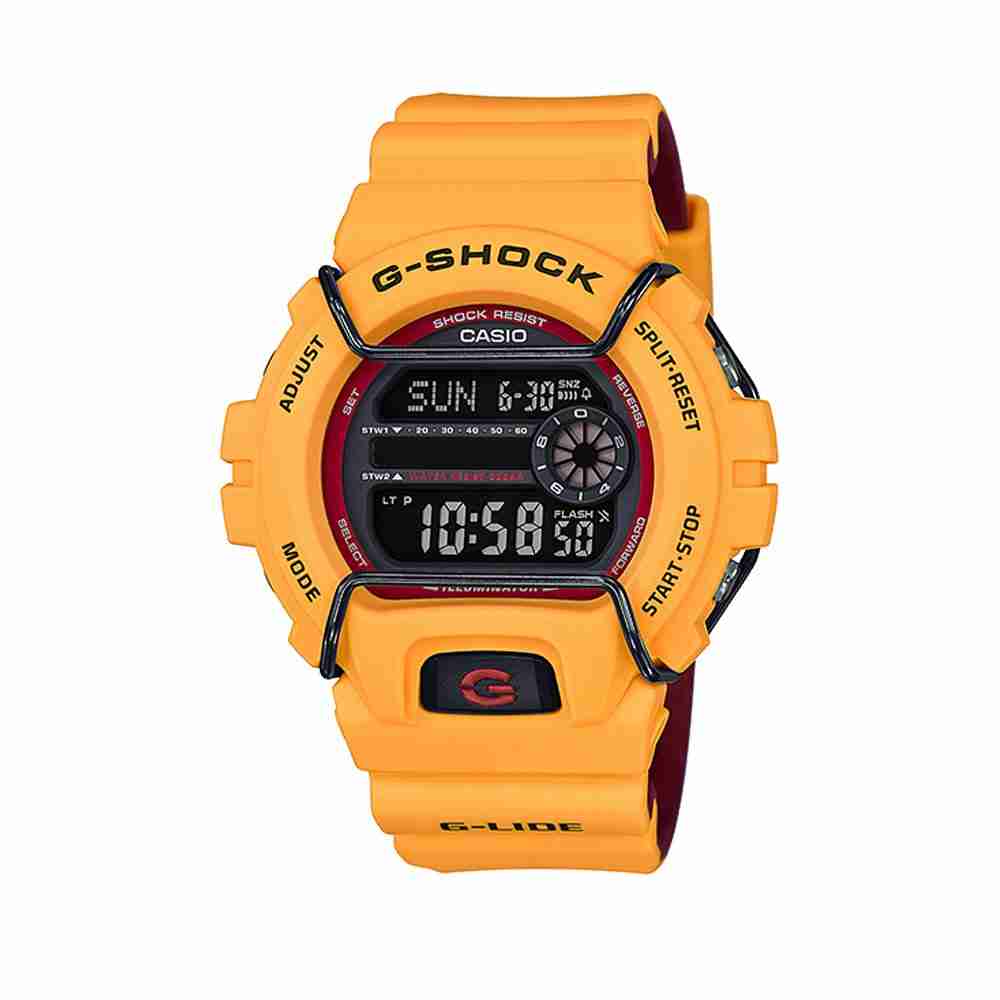 Shop for Casio G-Shock GLS-6900-9 Orange Strap Stylish Wrist Watch ...