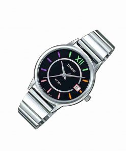 Casio LTP-E134D-1BVDF Multi Color Dial Ladies Wrist Watch - Image 2