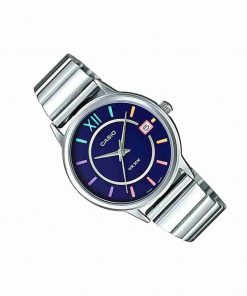Casio Enticer LTP-E134D-2BVDF Blue Dial Ladies Wrist Watch - Image 3