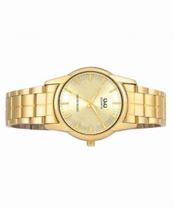 Q&Q Q648-010Y Golden Color Analog Wrist Watch for Men - Image 2