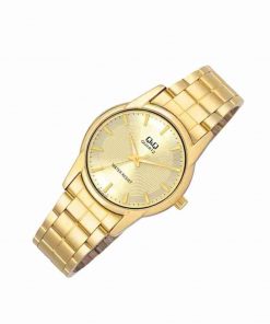 Q&Q Q648-010Y Golden Color Analog Wrist Watch for Men - Image 3