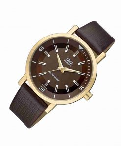 Q&Q Q892J102Y Brown Dial & Strap Men's Wrist Watch - Image 3