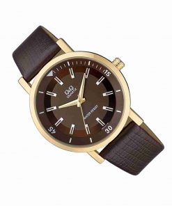 Q&Q Q892J102Y Brown Dial & Strap Men's Wrist Watch - Image 4