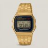 Casio A159WGEA-1DF Golden Chain Retro Digital Wrist Watch