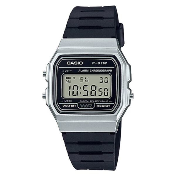 f-91WM-7a-Resin Band Vintage Series Digital Wrist Watch