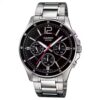 Casio MTP-1374D-1AV – Black Dial Stainless Steel Watch
