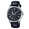 Casio Enticer MTP-E311LY-1AV Black Leather Classical Chronograph Men's Wrist Watch In Pakistan