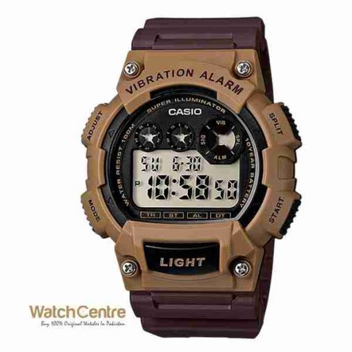 Casio W-735H-5AVDF brown sports digital wrist watch Pakistan