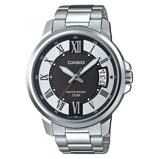 Casio MTP-E130D-1A1V new look stylish roman index men's wrist watch in Pakistan