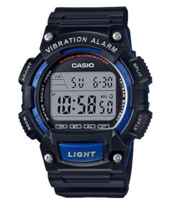 w-736h-2av casio Blue plated vibe alert high brightness wrist watch