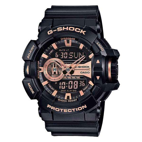 Shop for Casio G-Shock GA-400GB-1A4 Black Strap Stylish Wrist Watch ...