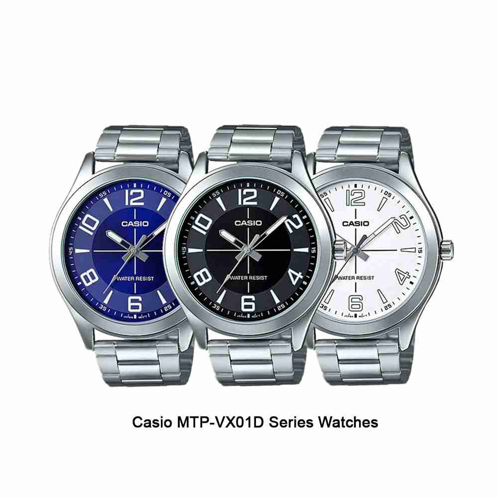 Shop for Casio MTP VX01D Series Men s Analog Wrist Watches