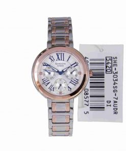 Shop for Casio SHE-3034PG-7AUDR Stylish Women's Analog Wrist Watch - Image 4